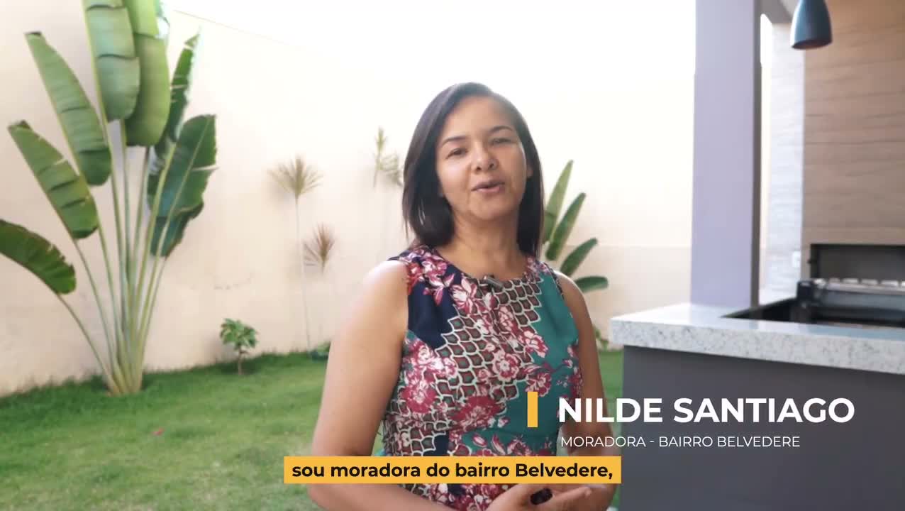 Nilde Santiago, Moradora · Belvedere